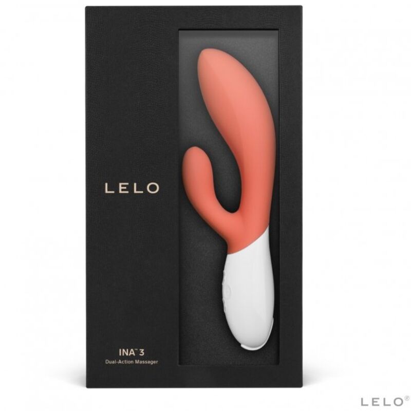 LELO - INA 3 CORAL LUXURY RABBIT VIBRATOR