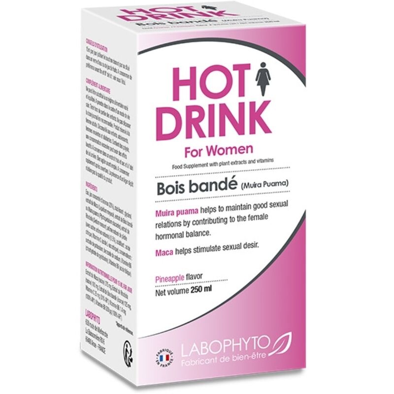 LABOPHYTO - HOT DRINK FOR WOMEN FOOD SUPPLEMENT SEXUAL ENERGY 250 ML