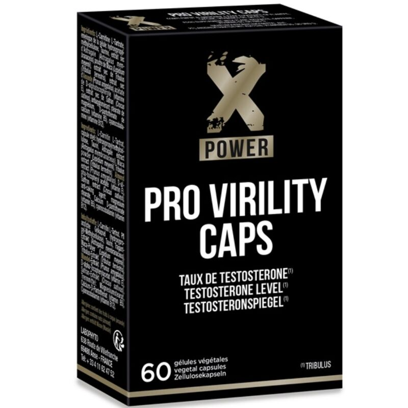 XPOWER - PRO VIRILITY CAPSULES VITALITY AND VIRILITY 60 UNITS