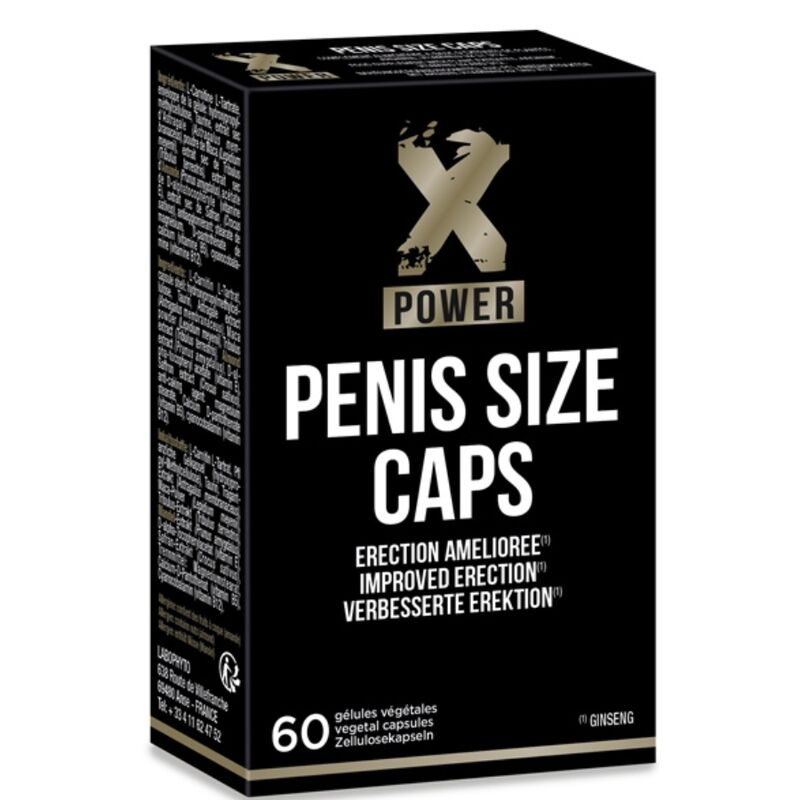 XPOWER - PENIS SIZE CAPS MEJORA DE LA ERECCIÓN 60 CAP