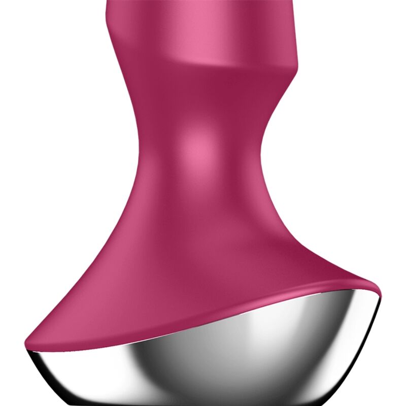 SATISFYER - PLUG ILICIOUS 2 PLUG VIBRATOR BERRY