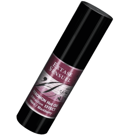 EXTASE SENSUAL - HEAT EFFECT MASSAGE OIL WITH BLACKBERRY PHEROMONES 30 ML