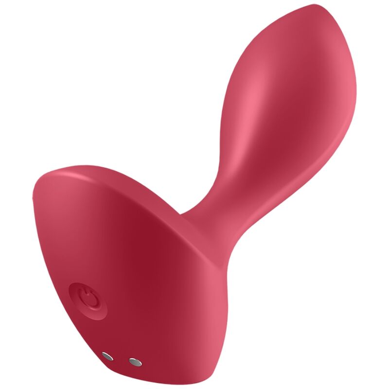 SATISFYER - BACKDOOR LOVER VIBRATING ANAL PLUG RED