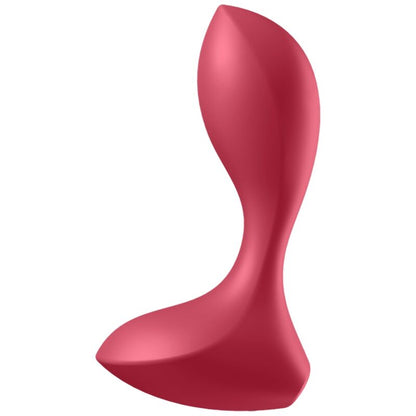 SATISFYER - BACKDOOR LOVER VIBRATING ANAL PLUG RED