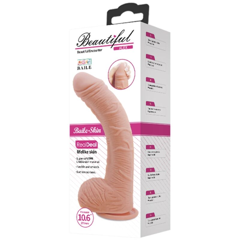 DANCE - ALEX REALISTIC SKIN DILDO 27 CM