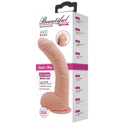 DANCE - ALEX REALISTIC SKIN DILDO 27 CM