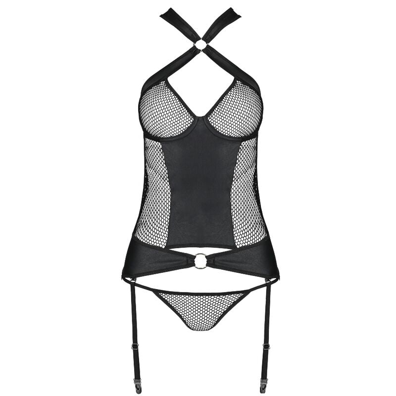 PASSION - AMANDA CORSET ECOLOGICAL LEATHER S/M