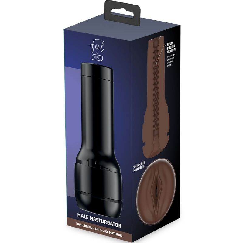 KIIROO - FEEL STROKER MASTURBADOR ESTIMULADOR - MARRON OSCURO