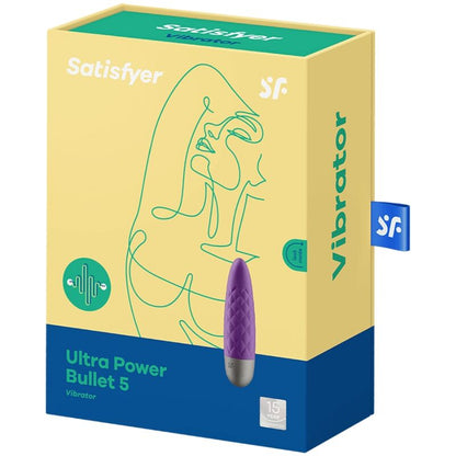 SATISFYER - ULTRA POWER BULLET 5 VIBRATING BULLET VIOLET