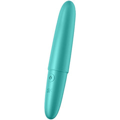 SATISFYER - ULTRA POWER BULLET 6 VIBRATING BULLET TURQUOISE