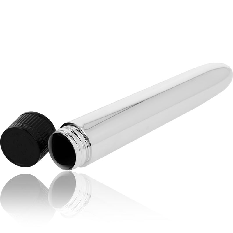 OHMAMA - CLASSIC SILVER VIBRATOR 17.5 CM