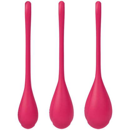 SATISFYER - YONI POWER 1 RED TRAINING KIT