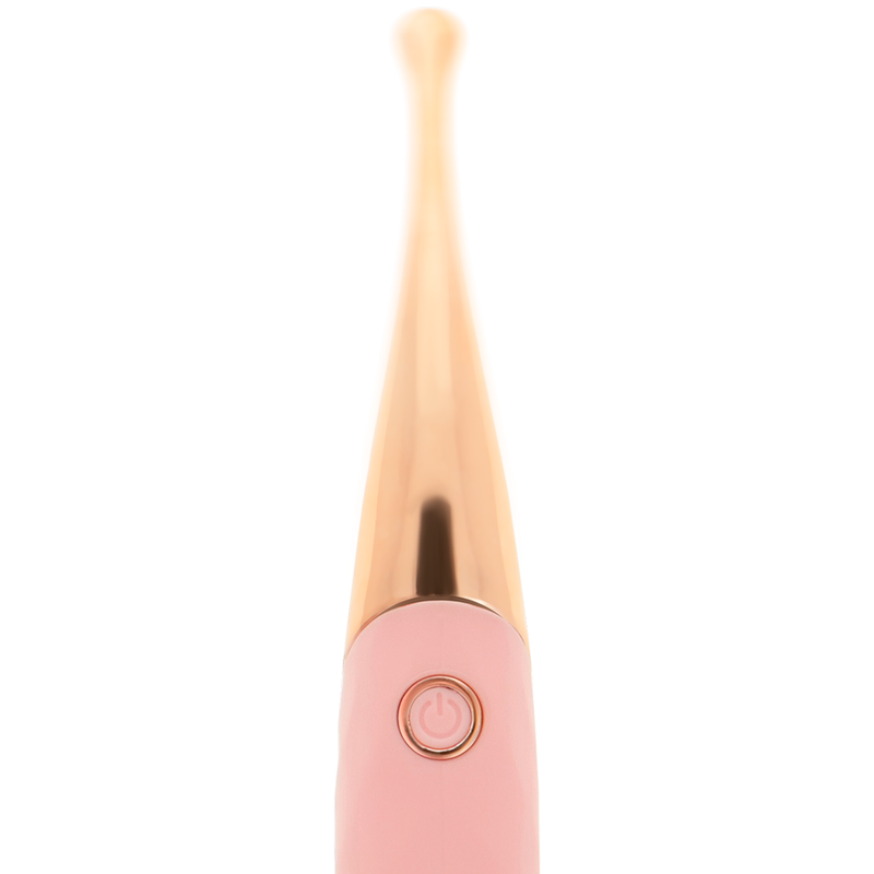 OHMAMA - 36 MODES RECHARGEABLE CLITORIS STIMULATOR PINK-PINKGOLD