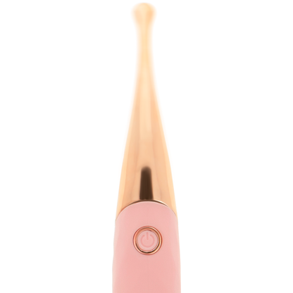 OHMAMA - 36 MODES RECHARGEABLE CLITORIS STIMULATOR PINK-PINKGOLD