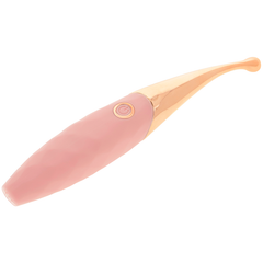 OHMAMA - 36 MODES RECHARGEABLE CLITORIS STIMULATOR PINK-PINKGOLD