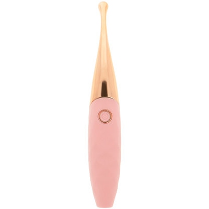 OHMAMA - 36 MODES RECHARGEABLE CLITORIS STIMULATOR PINK-PINKGOLD