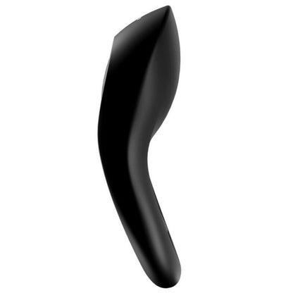 SATISFYER - LEGENDARY DUO VIBRATING RING BLACK