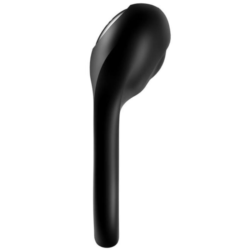 SATISFYER - MAJESTIC DUO VIBRATING RING BLACK