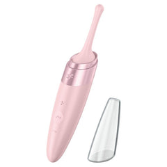 SATISFYER - TWIRLING DELIGHT CLITORIS STIMULATOR PINK