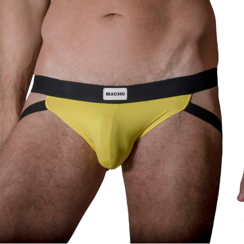 MALE - MX22A YELLOW SUSPENDER S/M