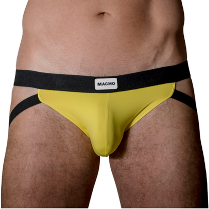 MALE - MX22A YELLOW SUSPENDER S/M