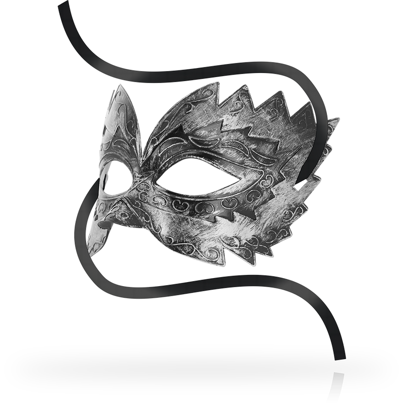 OHMAMA - VENETIAN STYLE ANTI-FACE MASKS SILVER