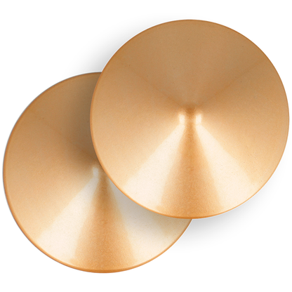 COQUETTE CHIC DESIRE - GOLDEN CIRCLES NIPPLE COVERS