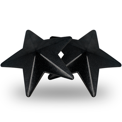 COQUETTE CHIC DESIRE - BLACK STARS NIPPLE COVERS