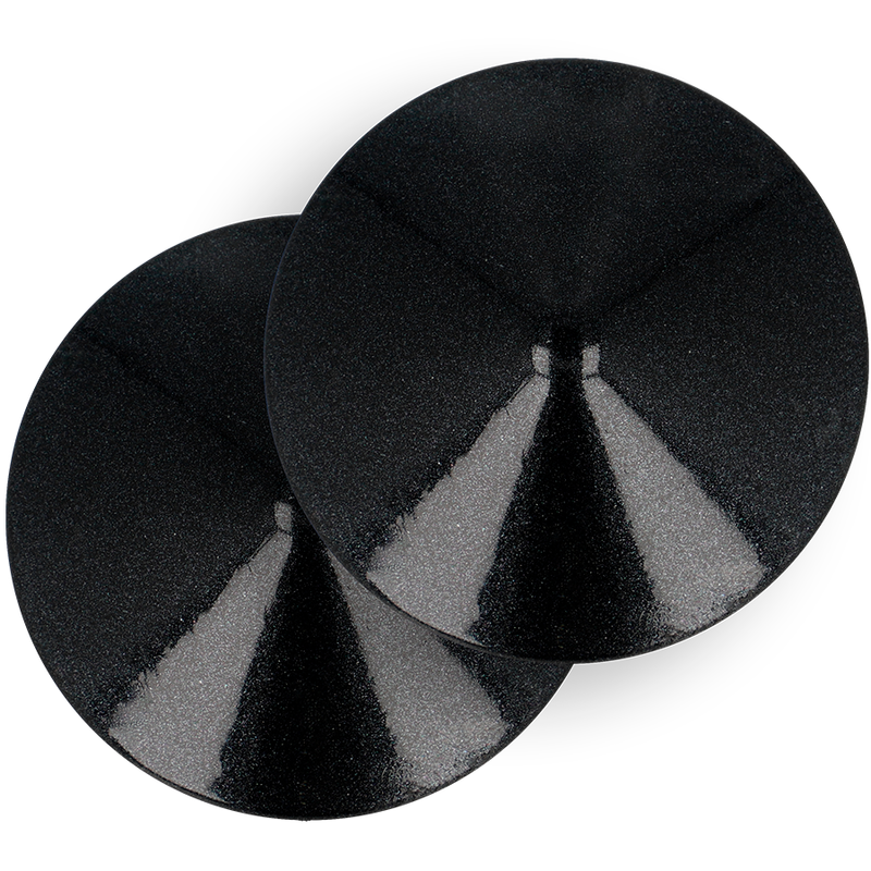 COQUETTE CHIC DESIRE - BLACK CIRCLES NIPPLE COVERS