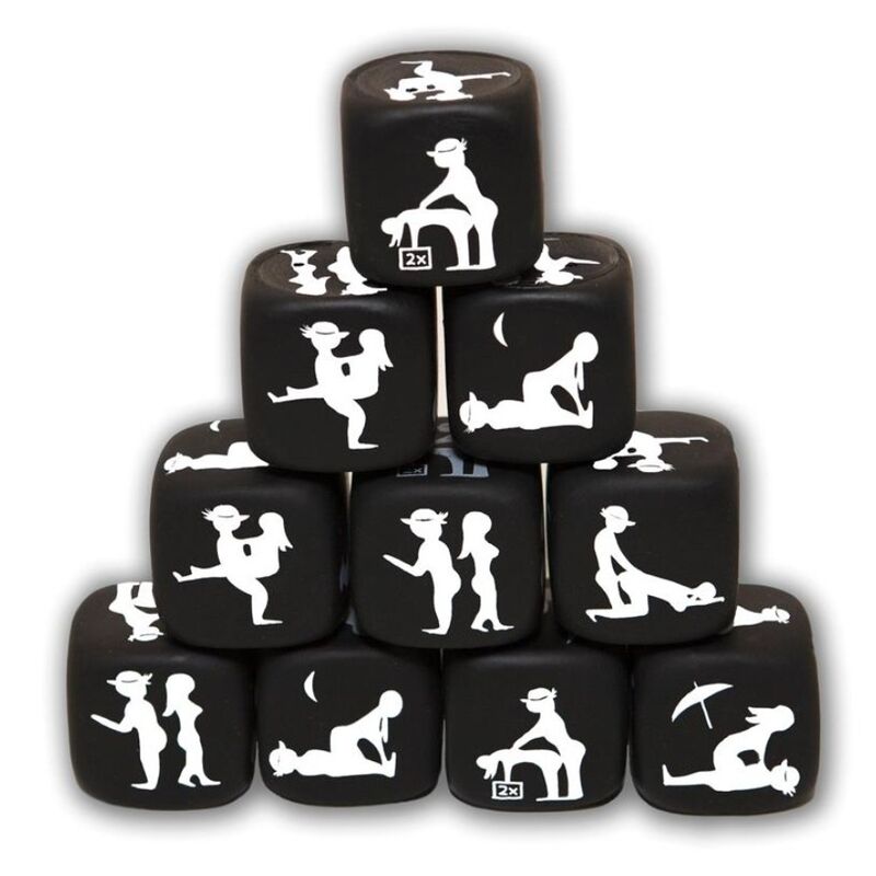 SPICY DEVIL - BLACK POSTURE DICE