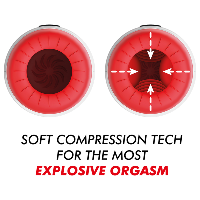 JAMYJOB - ROCKET MASTURBATOR SOFT COMPRESSION AND VIBRATION TECHNOLOGY