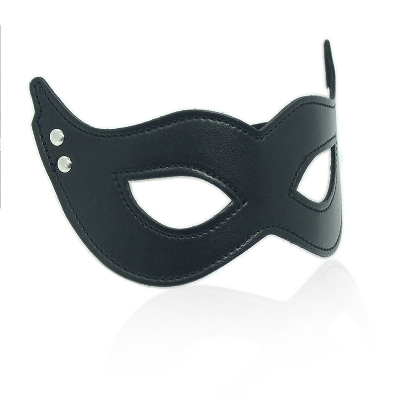 OHMAMA FETISH - PU MASK WITH BRACKETS