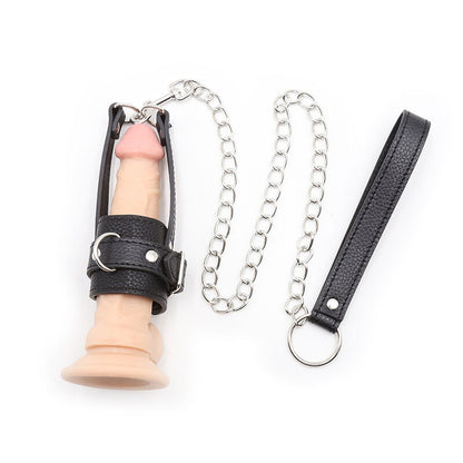 OHMAMA FETISH - PENIS CLAMPING SLEEVE WITH STRAP