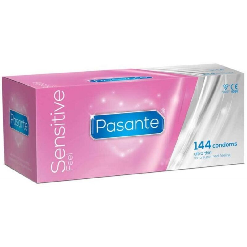 PASANTE - SENSITIVE ULTRA-THIN CONDOMS 144 UNITS