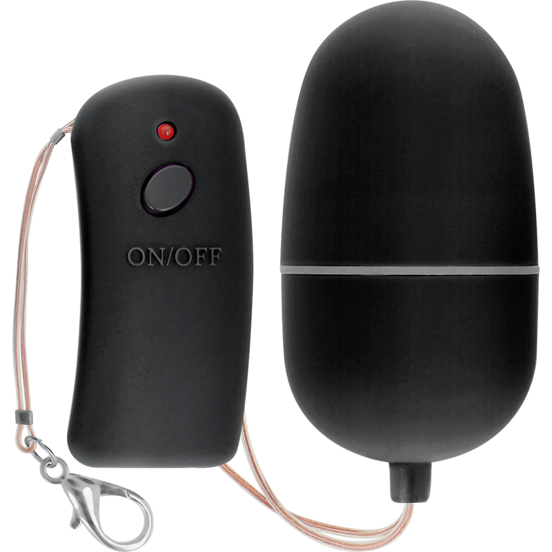 ONLINE - BLACK VIBRATING EGG WITH REMOTE CONTROL