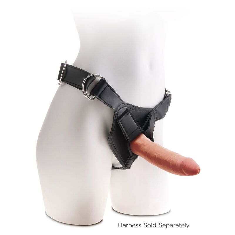 KING COCK - PLUS DILDO 3D TRIPLE DENSITY 18 CM