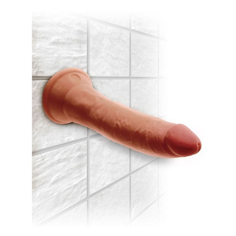 KING COCK - PLUS DILDO 3D TRIPLE DENSITY 18 CM