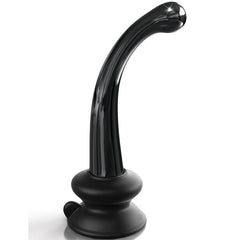 ICICLES - N. 87 GLASS DILDO WITH SUCTION CUP