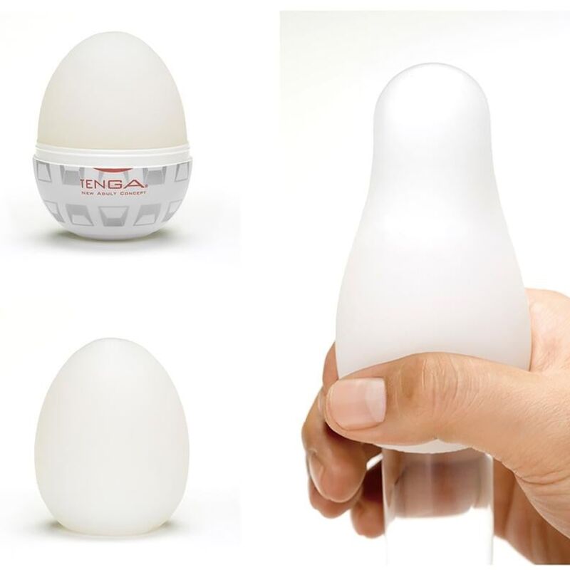 TENGA - BRUSH EGG MASTURBATOR