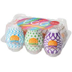 TENGA - WONDER EGG MASTURBATOR PACK 6 UNITS