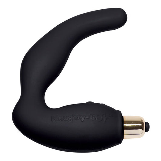 ROCKS-OFF - NAUGHTY-BOY MEN'S G-SPOT MASSAGER 7V BLACK 