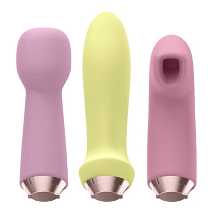 SATISFYER - MARVELOUS FOUR SET VIBRATOR &amp; SUCKER