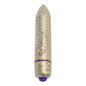 ROCKS-OFF - RO-80 MM GOLD VIBRATING BULLET 7 V 