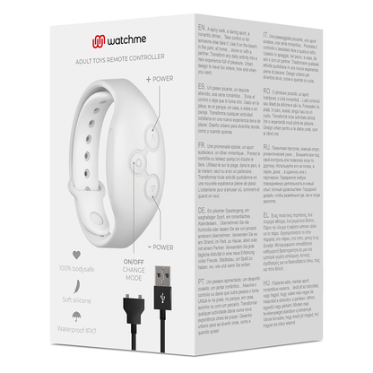 WATCHME - WIRELESS TECHNOLOGY AQUAMARINE REMOTE CONTROL WATCH