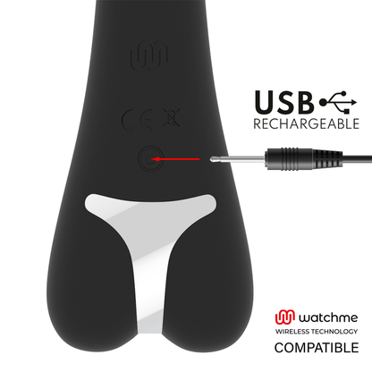 BRILLY GLAM - ERIK VIBRATOR COMPATIBLE WITH WATCHME WIRELESS TECHNOLOGY