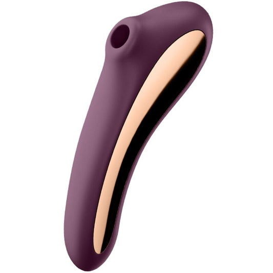 SATISFYER - DUAL KISS PURPLE CLITORIS STIMULATOR