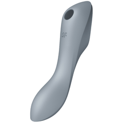 SATISFYER - CURVY TRINITY 3 STIMULATOR AND VIBRATOR GREY