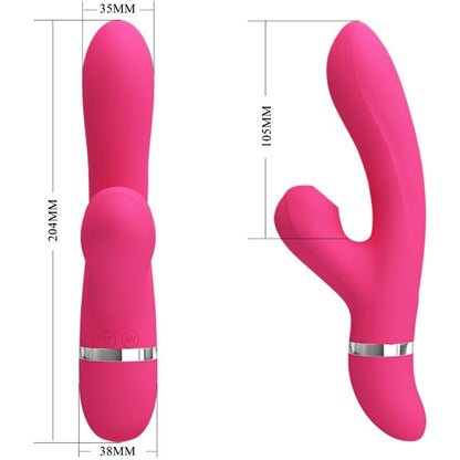 PRETTY LOVE - WILLOW VIBRADOR Y SUCCIONADOR RABBIT