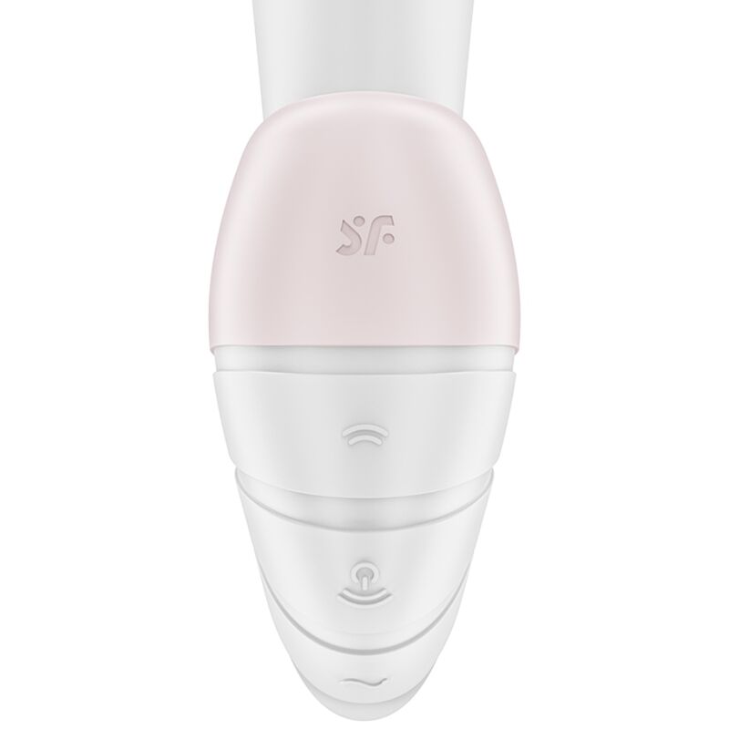 SATISFYER - SUPERNOVA STIMULATOR AND VIBRATOR WHITE