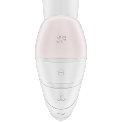 SATISFYER - SUPERNOVA STIMULATOR AND VIBRATOR WHITE